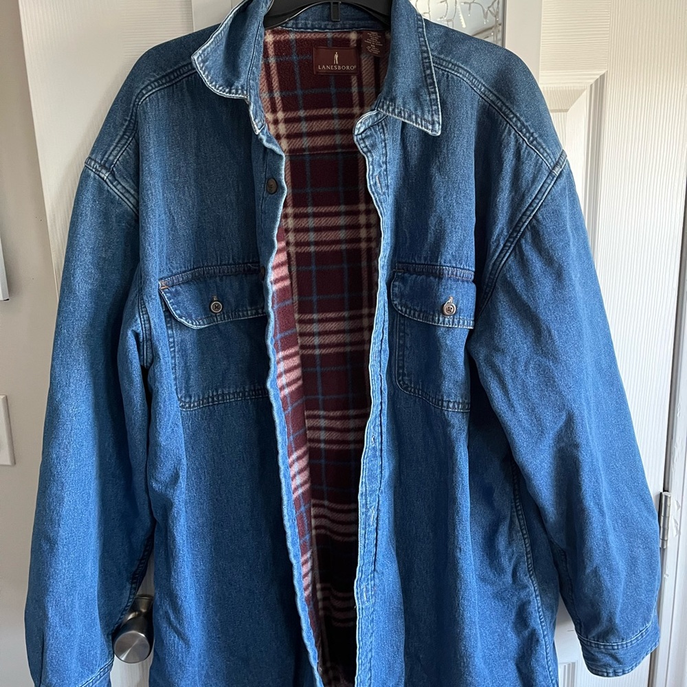 Lanesboro fleece lined jean jacket
